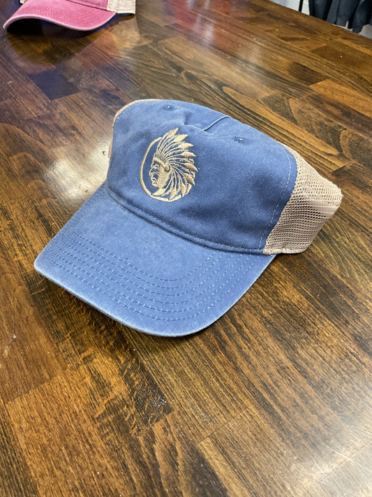 Warrior Baseball Cap - Vintage Blue