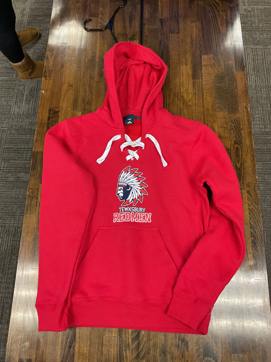 Slapshot Warrior Hoodie - Heather Red